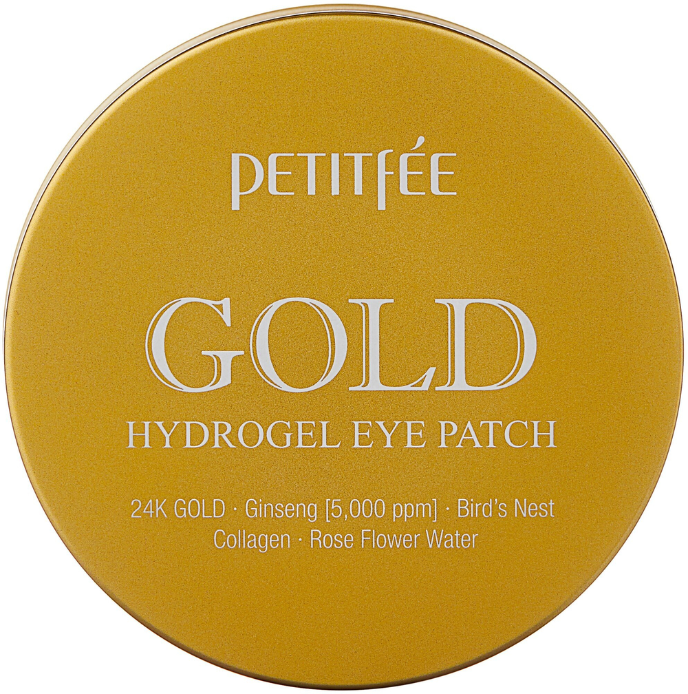 Petitfee Гидрогелевые патчи для кожи вокруг глаз Gold Hydrogel Eye Patch