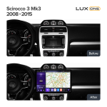 Магнитола для VolksWagen T5, T6, Tiguan, Passat, Polo, Jetta, Golf, Amarok и др.  - Carmedia lux-vw-f1/KP-13-464-S10 монитор 13" QLED+2K на Android 12, ТОП процессор, 4G SIM-слот, CarPlay, 4+64ГБ