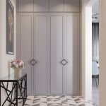 Ручка-скоба 96мм, (угловая) отделка черный бархат (матовый)