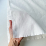 Джинса хлопковая (плотность 195 гр/м2) Молочная/Теплый белый цвет