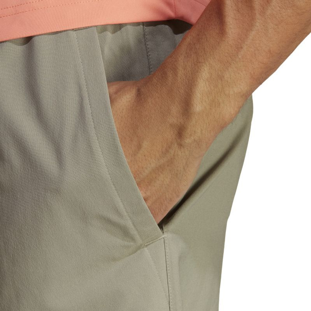 Мужские теннисные шорты Adidas Club 3-Stripes Tennis Shorts - silver pebble