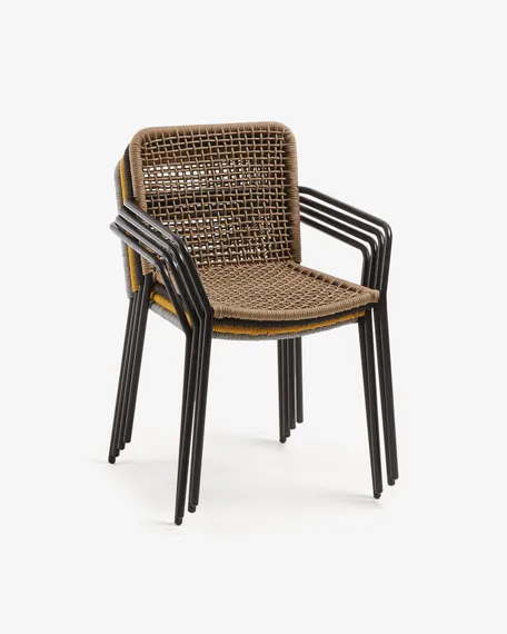 Стул Boomer бежевый | La Forma | Испания | Купить в Hallberg.ru