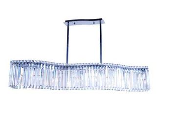 3100R/8A CHROME+CLEAR (1) Люстра NW