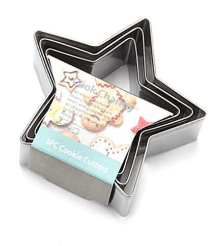 "Cook Charmy" Набор формочек для печенья "Звезда" 3шт.