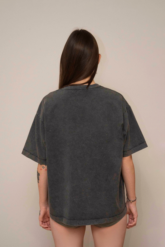 Оверсайз футболка из вареного трикотажа | Лимитированная коллекция