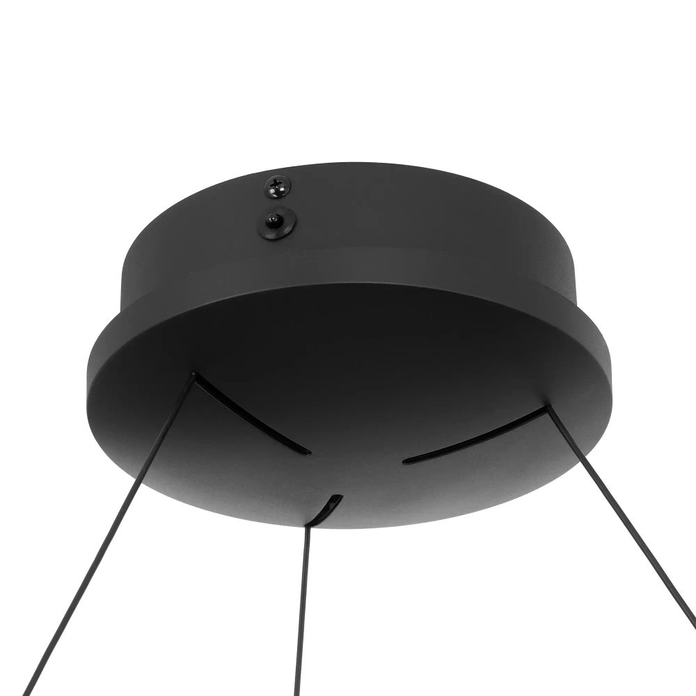 Citilux PYTHON CL220281 Люстра подвесная с пультом Чёрная