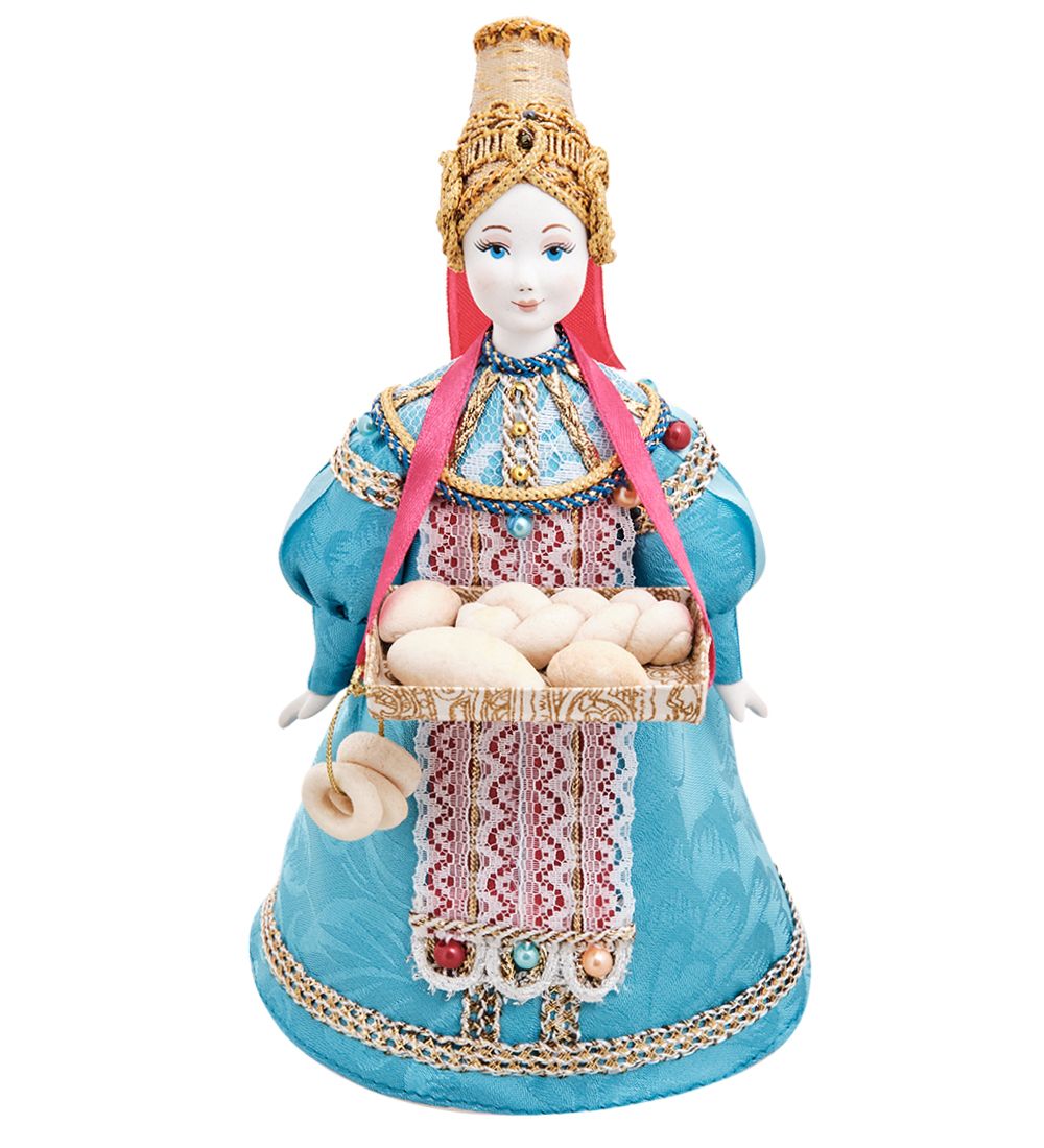 РусКукла RK-642 Кукла малая «Булочница»