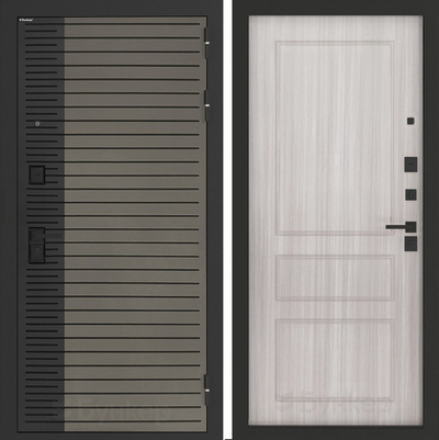 Входная дверь Бункер BN-15 - 03 Сандал белый