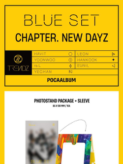 Альбом TRENDZ - BLUE SET Chapter. NEW DAYZ 2nd Single Album POCA Version