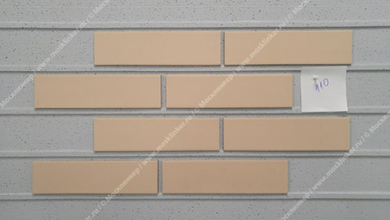 Cerrad Krem, gladka, 245x65x6.5 - Клинкерная плитка для фасада и внутренней отделки