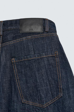 ZARA ДЖИНСЫ BALLOON FIT, ИНДИГО