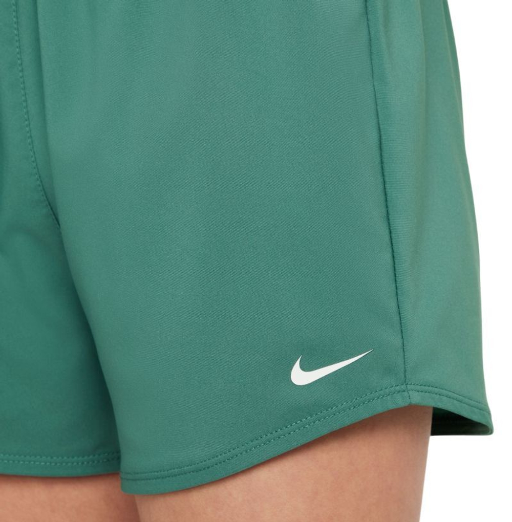 Шорты для девочки теннисные Nike Kids Dri-Fit One High-Waisted Woven Training Shorts - белый, разноцветный