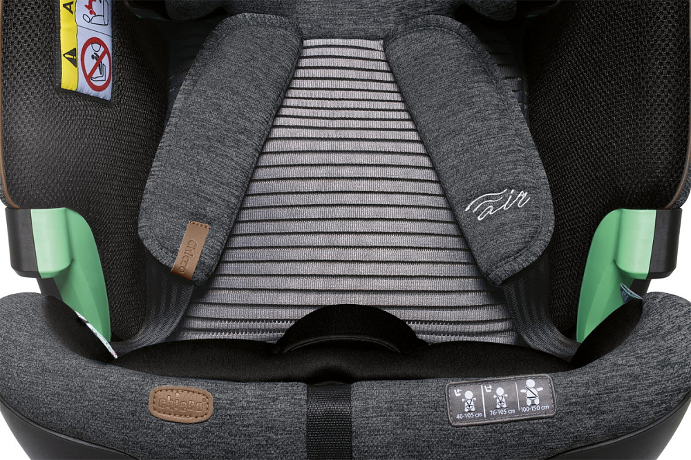 Автокресло Chicco Bi-Seat I-Size Air with Base Full 360 Black Air