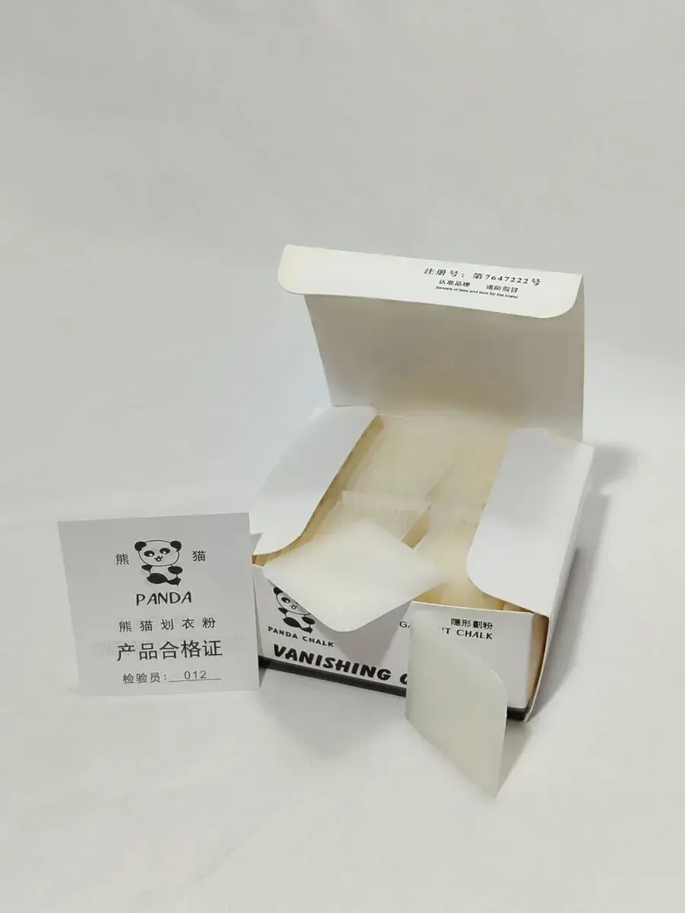 Мелок для ткани портновский мыльный стирающийся 50 шт