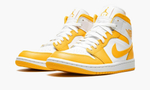 Air Jordan 1 Mid WMNS "White University Gold"