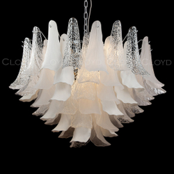 Люстра Cloyd WASABI C16 / Ø84 см - керамика - хром (арт.11450)