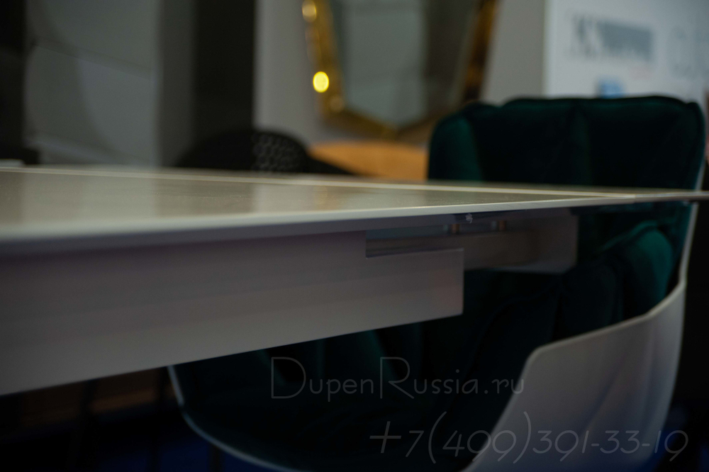 Обеденный стол DUPEN DT-21 Раскладной Белый