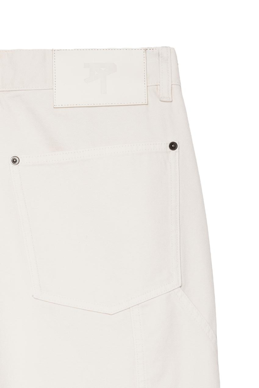 ZARA X BENITO ANTONIO БРЮКИ СВОБОДНОГО КРОЯ С КАРМАНОМ, ЭКРЮ