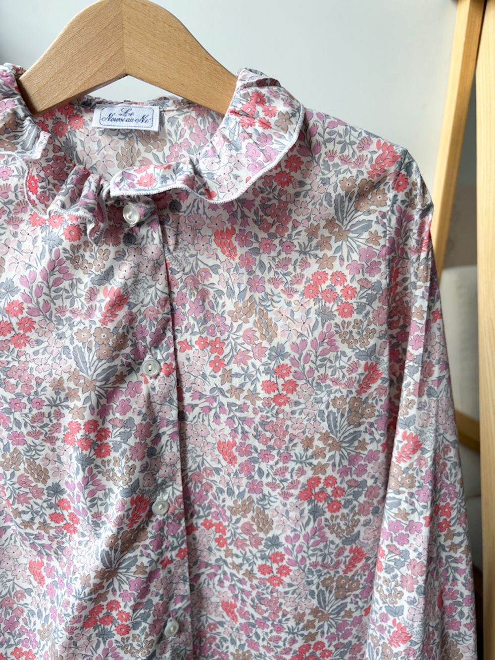 Хлопковая блузка Le Nouveau Ne', 128