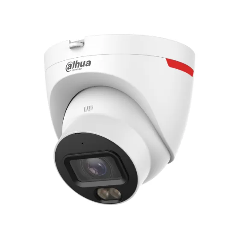 IP видеокамера DH-IPC-HDW2449TP-S-LED-0280B-PRO Dahua купольная, уличная, 4Мп, f=2.8мм, микрофон