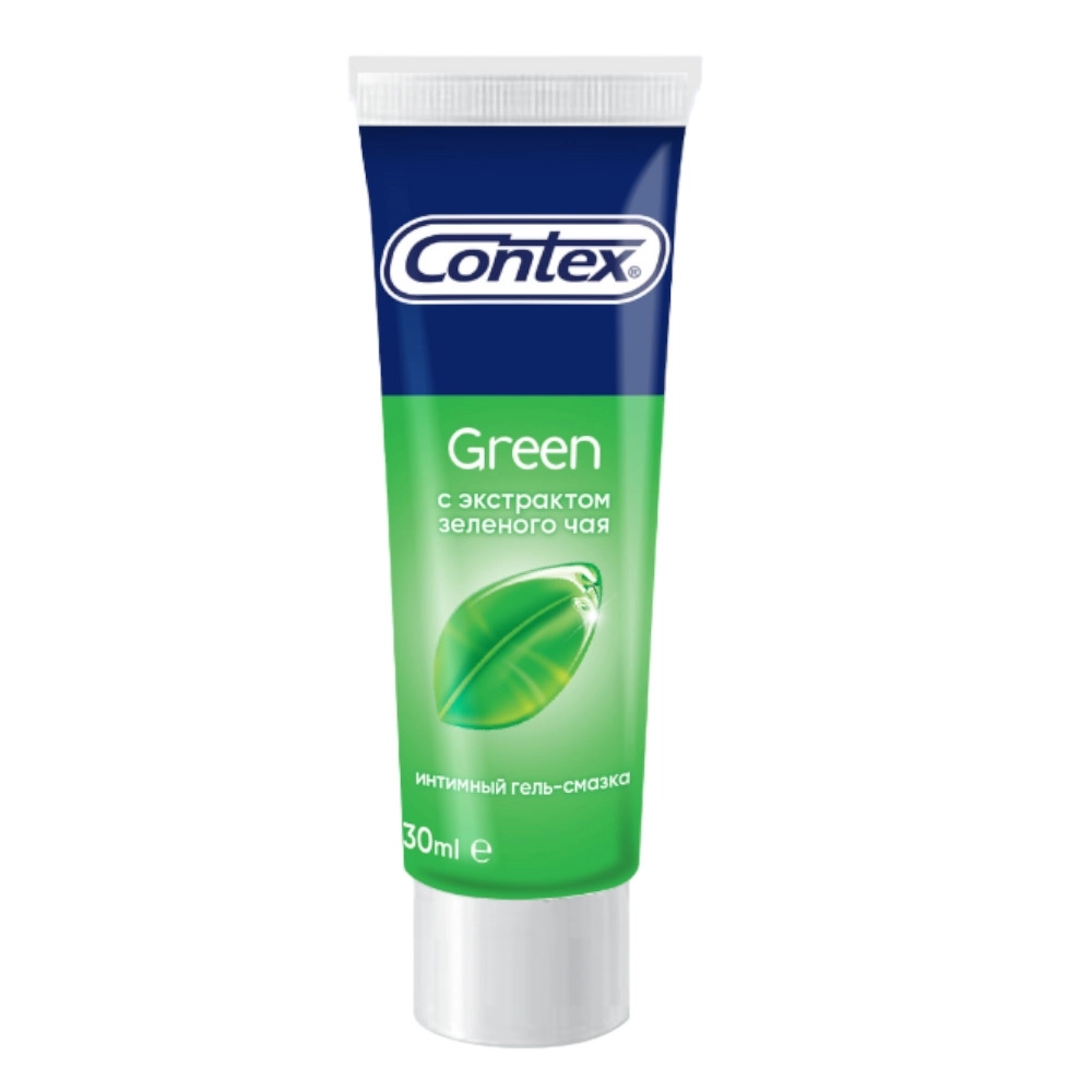 Гель-смазка Contex Green, 30 мл, антибактериальная