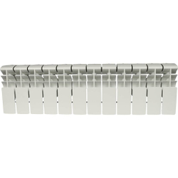 ROMMER Plus 200 12 секций радиатор алюминиевый (RAL9016)