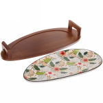 Блюдо для подачи 35.5см «Цветочная феерия»