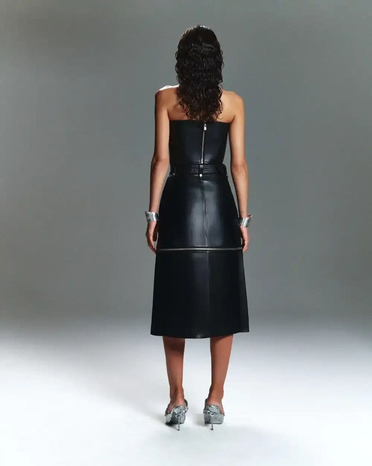 Юбка-трансформер из кожи Наппа