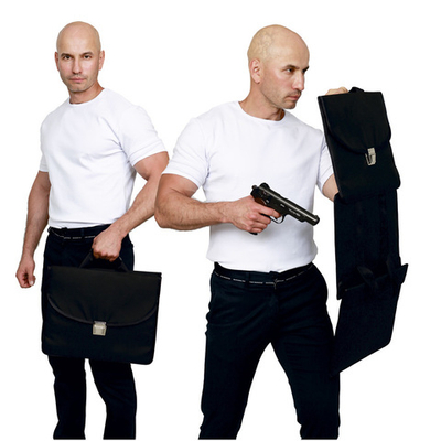 Бронированная папка (3-х секционная, раскладная)