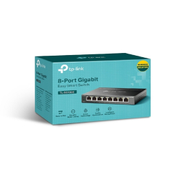 Коммутатор TP-Link TL-SG108E Коммутатор Easy Smart с 8 гигабитными портами