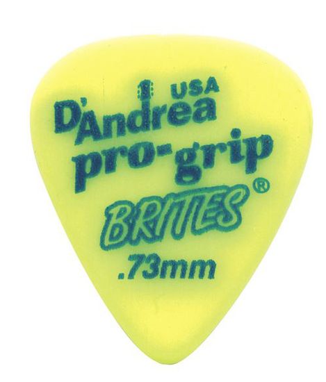 Медиаторы 72шт 0.73мм D'Andrea ProGrip Brites RPGB351-073MD