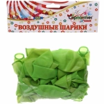 Воздушные шары «Кристалл» 25шт 12»/30см зеленый