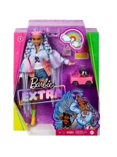 Кукла Барби Экстра с радужными косичками GRN29