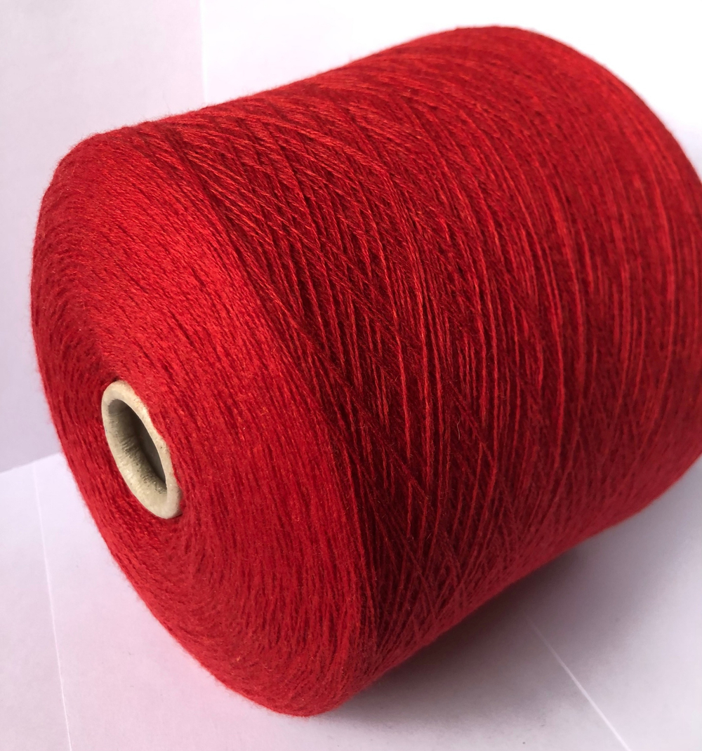 Пряжа Кашемир ECO cashmere 2/26 красный