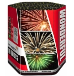 Батарея салютов Wonderful (GP510) от Maxsem, 19 залпов, 25 мм»