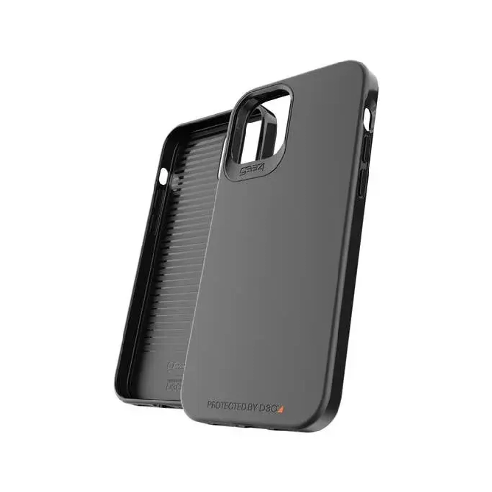 Чехол-накладка Mophie Holborn Slim для Apple iPhone 12 Mini силиконовый (черный)