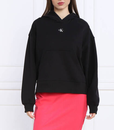 Худи micro monologo CALVIN KLEIN JEANS - черный(J20J220434)