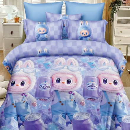 Комплект постельного белья "П37. 2601", поплин, 100% хлопок.