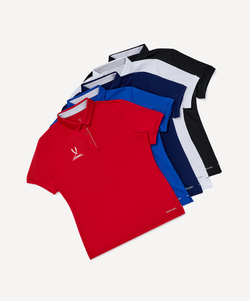 Поло женское JÖGEL PREMIER PerFormDRY CVC Polo W, черный