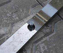 Велопарковка Евро-стандарт-4 из нержавеющ. стали 42 мм