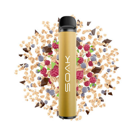Одноразовая электронная сигарета SOAK X - Morning Muesli (Утренние мюсли) 1500 тяг