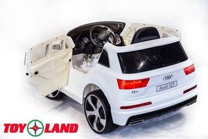 Детский электромобиль Toyland Audi Q7 высокая дверь белый