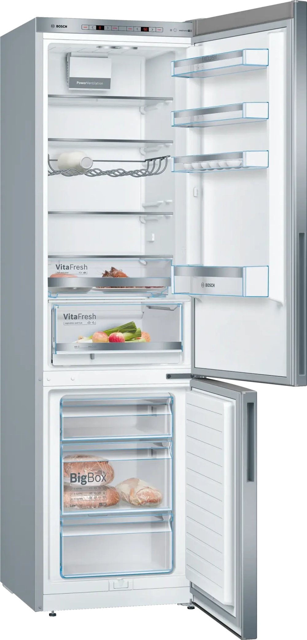 Двухкамерный холодильник Bosch KGE39AICA