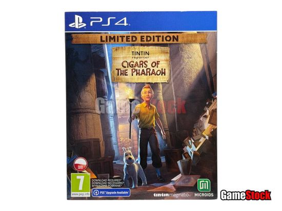PS4 Tintin Reporter: Cigars of the Pharaoh Limited Edition (Б/У, Русские субтитры, CUSA-40904)