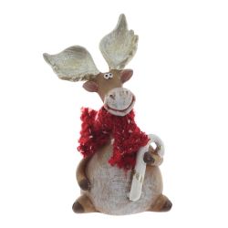 GAEM Фигурка декоративная "Олень", L6,5 W5,5 H19,5 см, 2в.