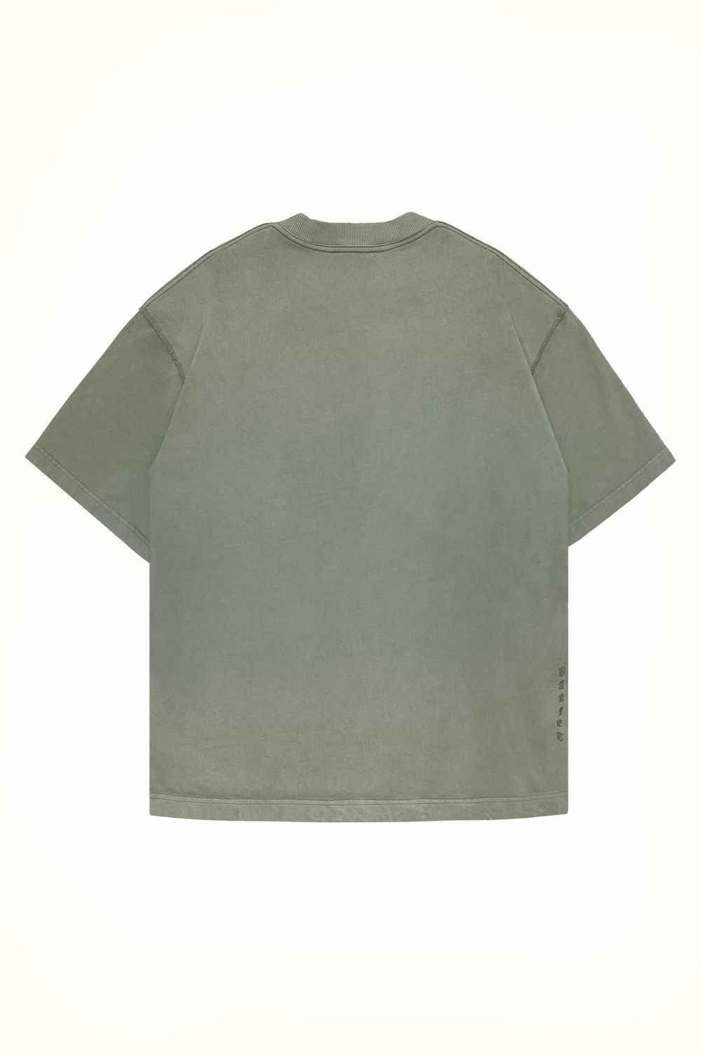 Футболка Parfet Basic серо-зеленая