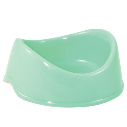 Миска пластиковая "Бисквит", бирюзоавая, 0,15л