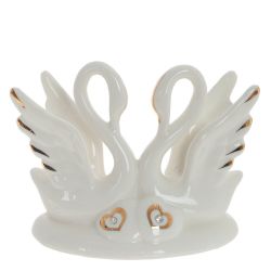 GAEM Фигурка декоративная "Лебеди", L11,5 W6 H9 см