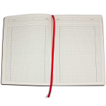 НОВИНКА! Бизнес-тетрадь А4 в клетку BIG BOSS red, 128 листов, гибкая обложка - красный Softtach