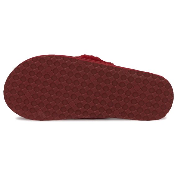Puma Fluff Flip Slide 'Persian Red Team Gold'
